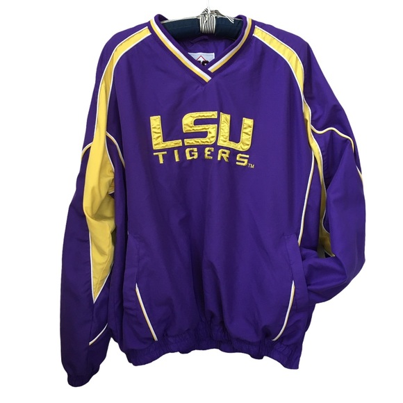LSU TIGERS UNIVERSITY unisex track sweater - Picture 5 of 14